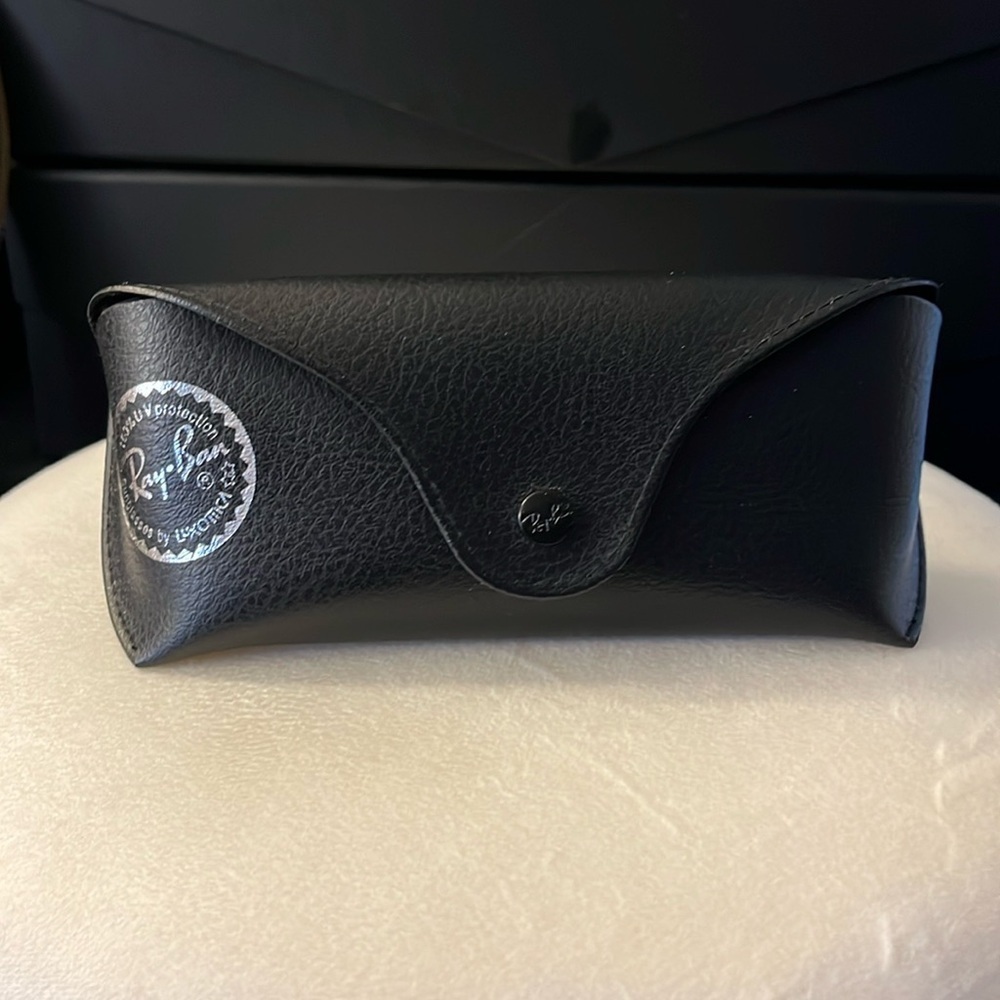 Empty Ray-Ban case 6.5” x 3”